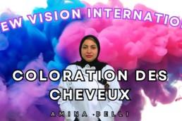 دورة التلوين خاصة بالشعر coloration des cheveux